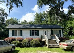 New roof installation on a residential home in Monticello, Florida.