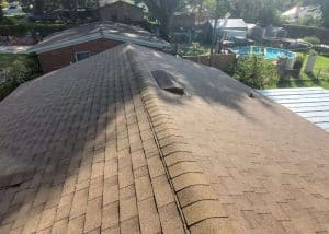 New asphalt shingle roof installation by Roofs by PRO. Expert storm damage repair and roof inspectio.