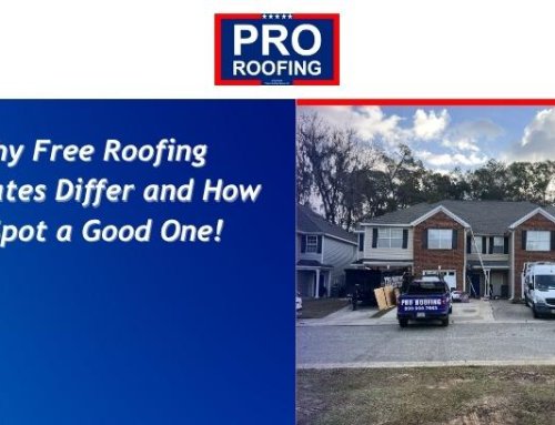 Why Free Roofing Estimates Differ and How to Spot a Good One!