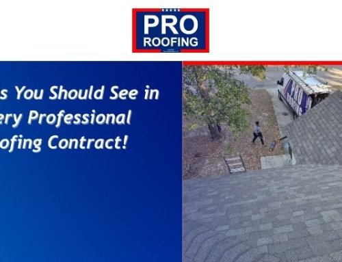 9 Items You Should See in Every Professional Roofing Contract!