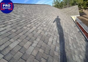 New asphalt shingle roof installed by PRO Roofing in Tallahassee, Florida.