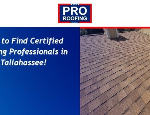 How to Find Certified Roofing Professionals in Tallahassee!