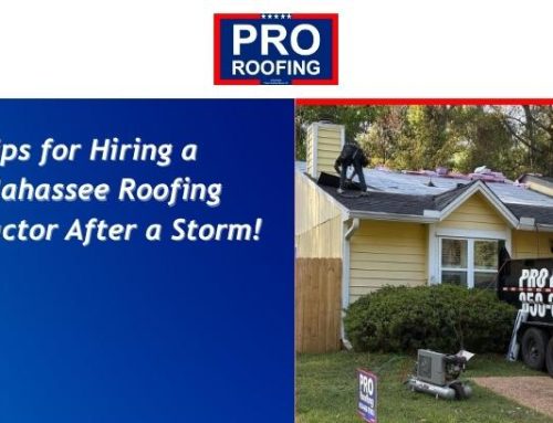 Tips for Hiring a Tallahassee Roofing Contractor After a Storm!